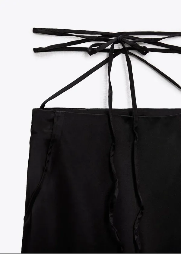 Zara Satin Pants - Image 4