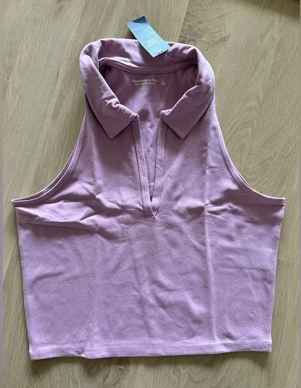 Abercrombie and fitch essential polo tank size large NWT - Image 3