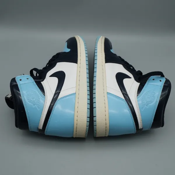 Nike Air Jordan 1 Retro High OG Blue Chill Patent Leather Womens 9 CD0461-401 - Image 4