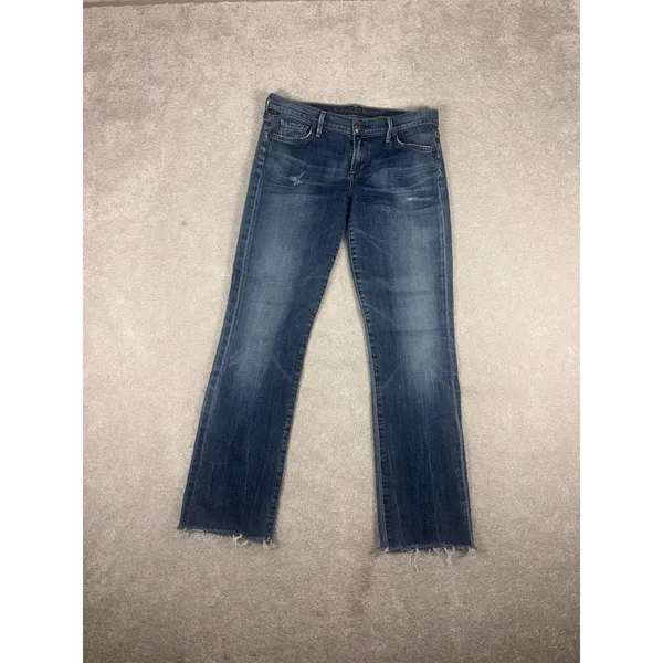 Citizens Of Humanity‎ Jeans Womens 29 Blue Ava Low Rise Straight Med Wash USA - Image 2