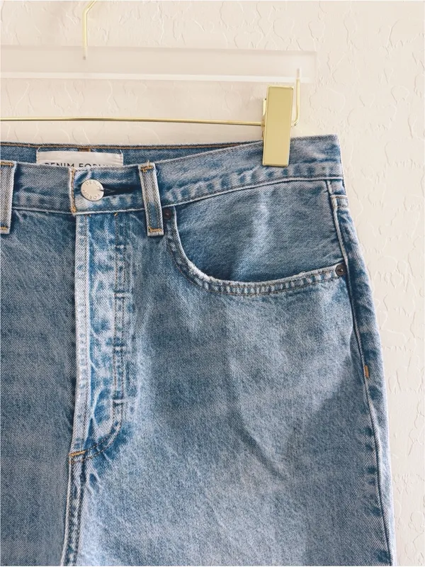 Aritzia Denim Forum Joni High Rise Loose Jeans Size 29L - Image 8