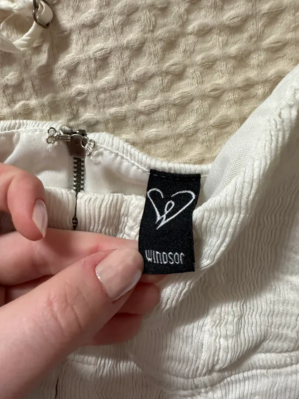 Windsor White Corset Top - Image 6