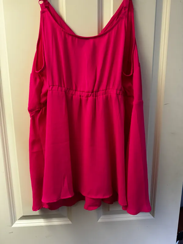 Pink flowy top - Image 2