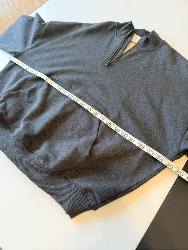Gymshark REST DAY sweats 1/2 zip pullover sweatshirt size S, NWOT - Image 4