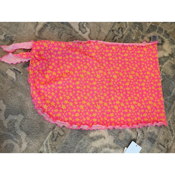 Kulani Kinis Mini Mesh Sarong - Berry Blush Cover-up Sarong Sz S NWT - Image 5