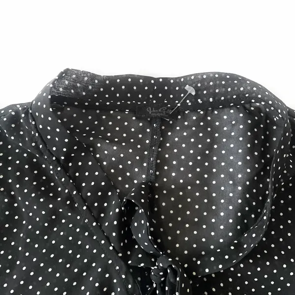 Brandy Melville Polka Dot Shirt - Image 2