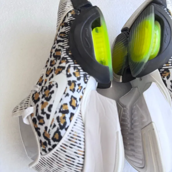 Nike SuperRep Cycle White Black Leopard Print Indoor Cycling Shoes SZ 8 - Image 8