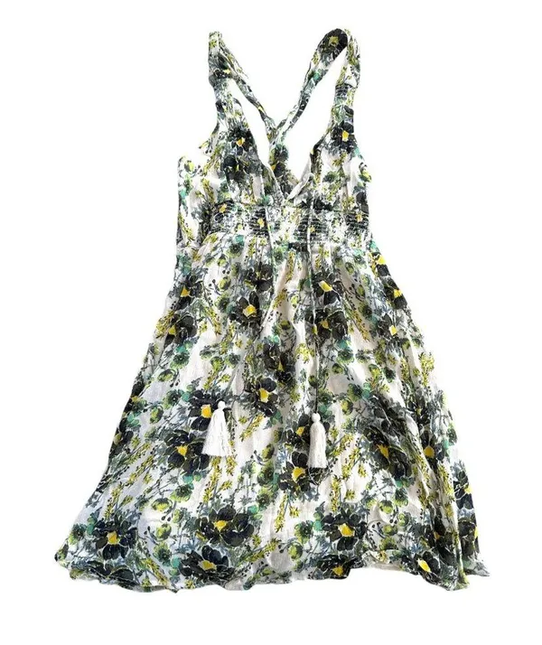 Free People Washed Ashore Floral Mini Dress - Image 2