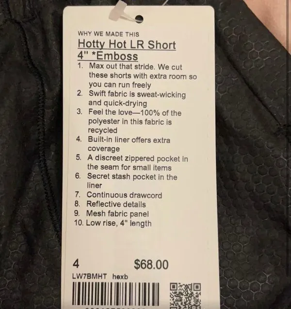 Lululemon Hotty Hot Shorts 4” 4 - Image 2