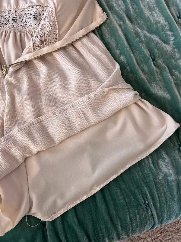 Beige Romper Tan - Image 5