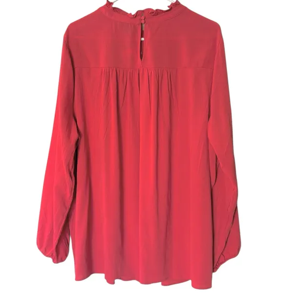 NWT Torrid Crinkle Gauze Embroidered Top Size 2X Retail $59.90 - Image 11