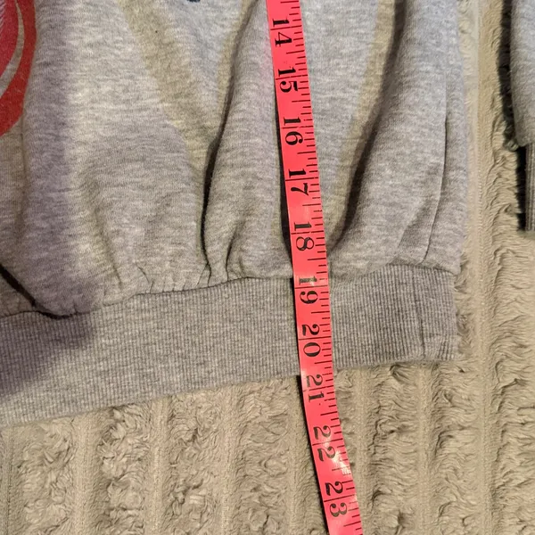 Forever 21 Dr Pepper Cherry Graphic Sweatshirt Gray Crewneck Large - Image 5