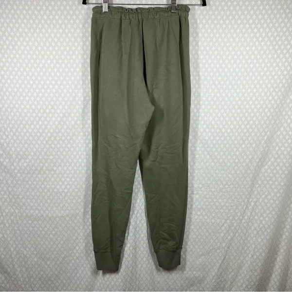 Abercrombie & Fitch Green High‎ Rise French Terry Jogger Sweatpants - Image 7