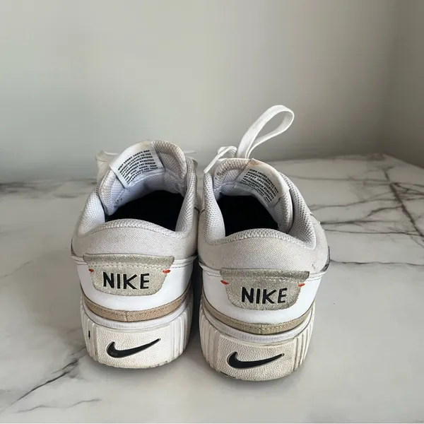 Nike Court Legacy Lift Platform Sneakers Size Womens 8 - Image 6