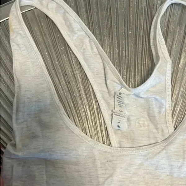 Lululemon Athletica Beige Tank Top - Image 5
