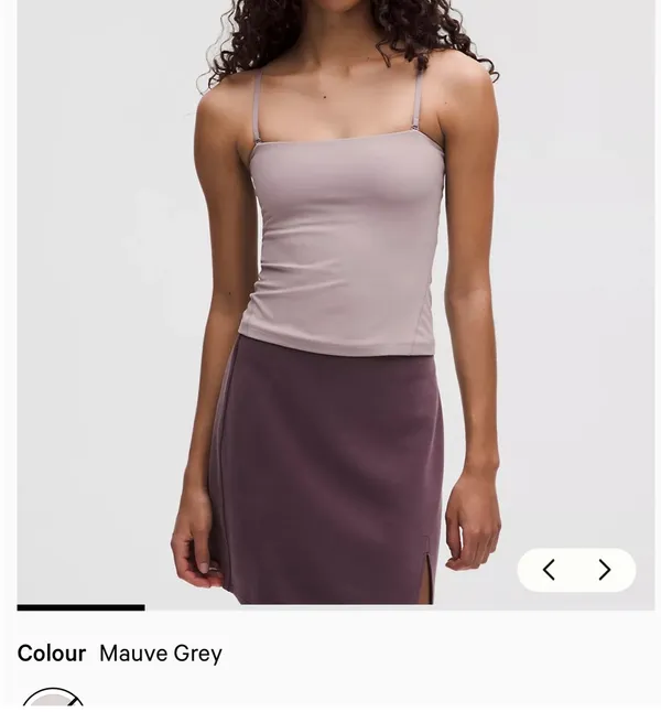 Lululemon align convertible tube top tank Gray Size 6 - Image 3