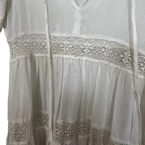 BCBG Sheer Swim CoverUp Dress - Image 6