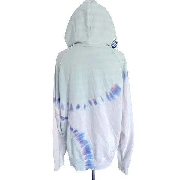 Peloton Women’s Tie Dye Half Zip Graphic Sunburst Pullover Hoodie Sweatshirt M - Image 10