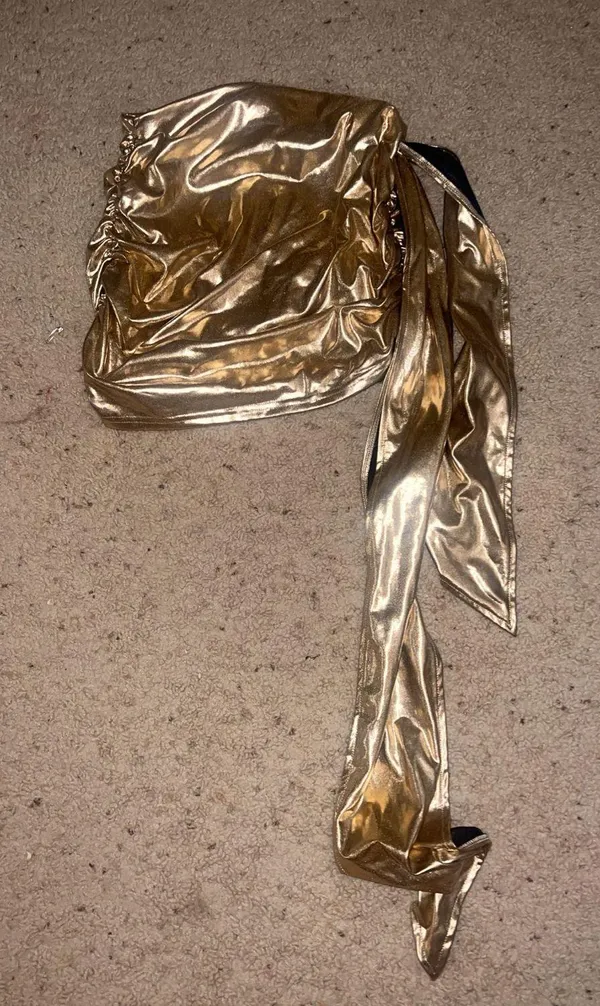 Finesse metallic gold skirt - Image 5