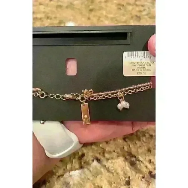 INC flower‎ anklet NWT Pink - Image 2