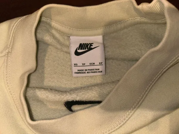 Light Green Crop Sweatshirt Size XS - Image 2