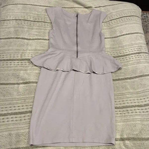 Alice + Olivia Employed Mini Dress Womens 4 Lilac Purple Fit Flare Sleeveless - Image 9