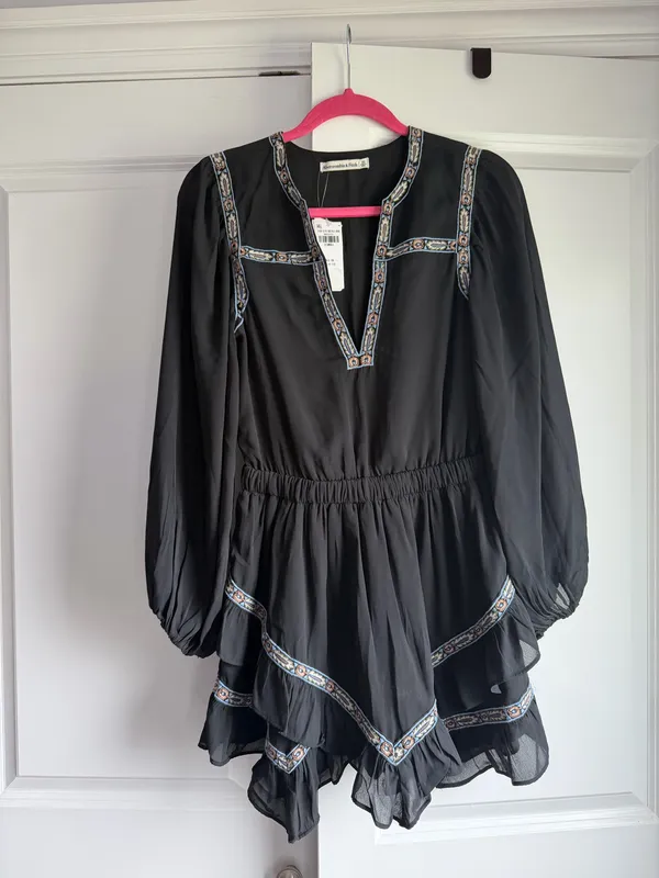 Abercrombie Embroidered Dress - Image 2