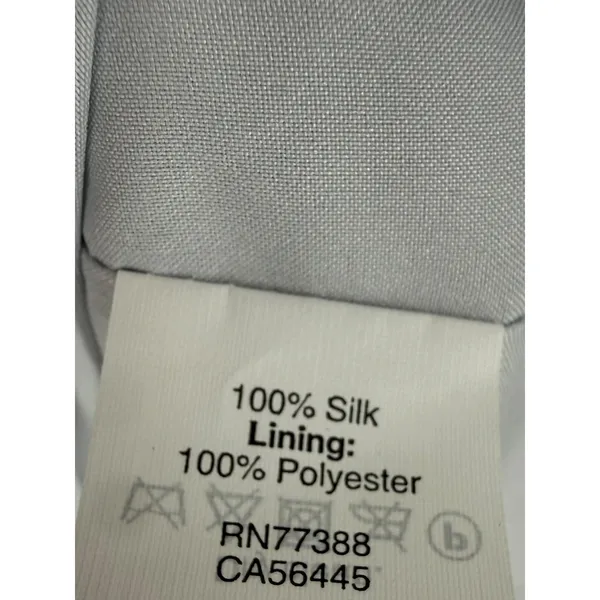 NWT Madewell Womens Silk Camisole Overlay Slip Dress‎ Fog Grey Size 14 Feminine - Image 10