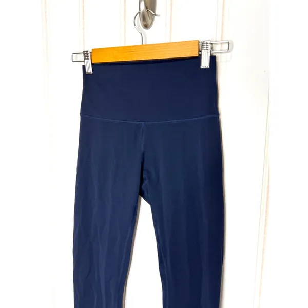 Lululemon Wunder Under High-Rise Tight True Navy Luxtreme Leggings Size 4 - Image 3
