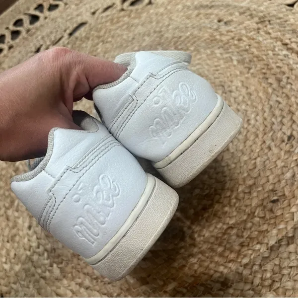Nike Ebernon Low AQ1779-100 Women's White Sneaker Shoes Size US 9 - Image 3