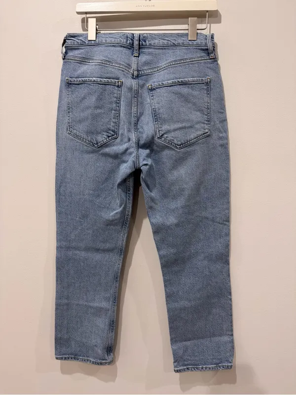 Agolde Riley Jeans Size 29 Straight Leg - Image 5