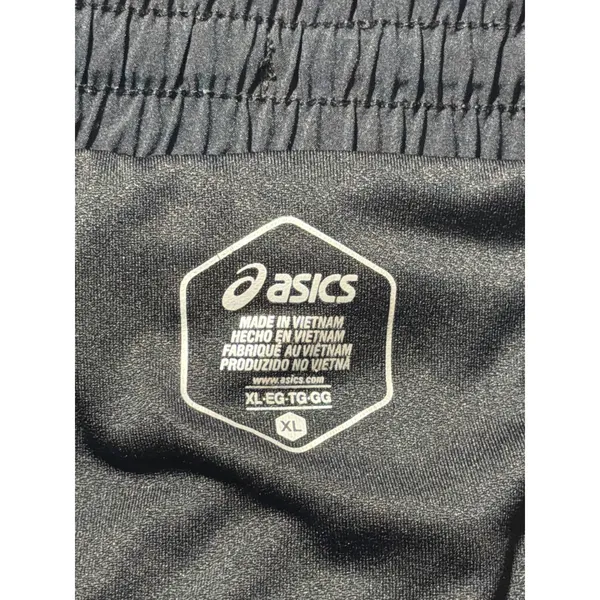 ASICS‎ Womens Running Shorts Black Athletic Gym Workout Size xl - Image 4