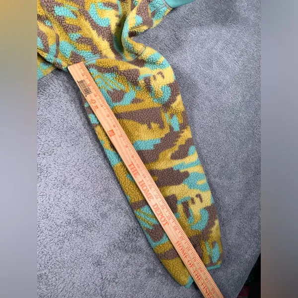 The north face Cragmont Fleece 1/4 Snap Jacket in a camouflage large - Image 9