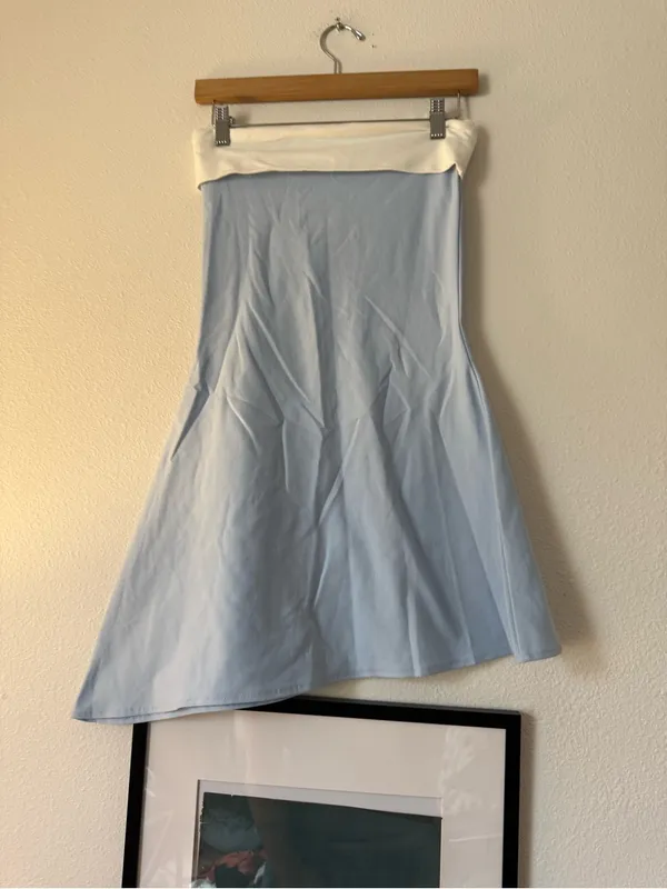 Sunset Adore Daily Mini Dress with Bandeau Detail - Image 3