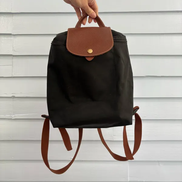 Longchamp Le Pilage Original Medium Nylon Backpack - Image 3