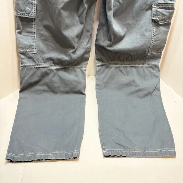 HOT TOPIC Womens Pants Sz 11 Hi Rise Carpenter Cargo Straight Punk Grunge - Image 7