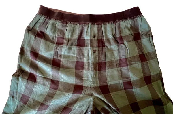 Victorias Secret Pink Pajamas Sz M Flannel Forrest Green Black Plaid Cotton NWT - Image 7