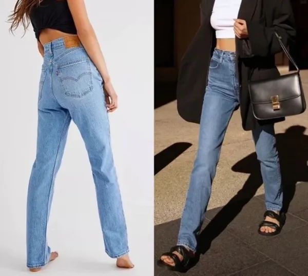 Levi’s Jeans High-Rise 70s high slim straight - Image 9