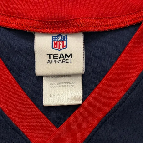 Vintage NFL New England Patriots Football Short Sleeve Tee Women’s Size Large - Image 3