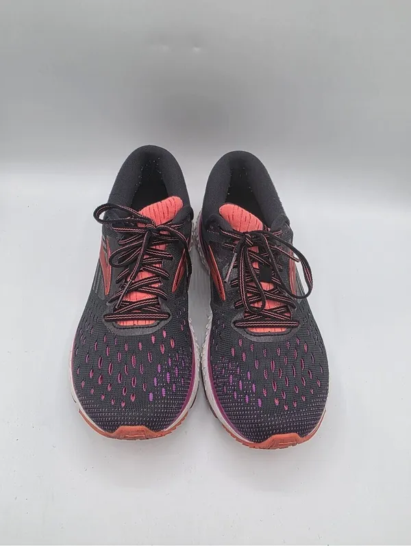 Brooks Transcend 6 Womens Running Shoes Gray/Pink Size 8 Cushion Walk Workout - Image 9