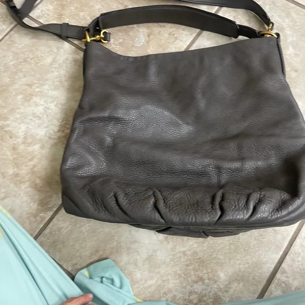 Marc by Marc Jacobs Classic Q hillier‎ cowhide pebbled Leather Crossbody Hobo - Image 7