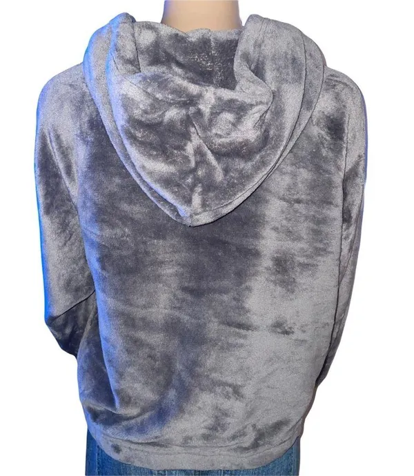 Hollister thick fleece cropped hoodie - Image 4
