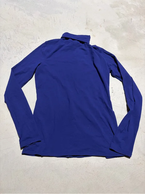 Lululemon layer me Blue Long Sleeve Turtleneck Top - Image 2