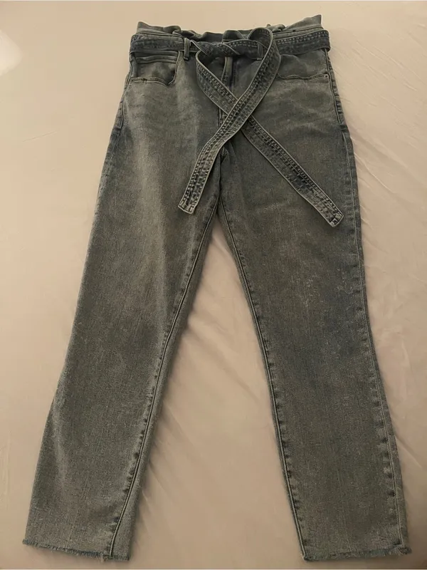 Abercrombie & Fitch Ultra High Rise Tie-Waist Jean - Image 2