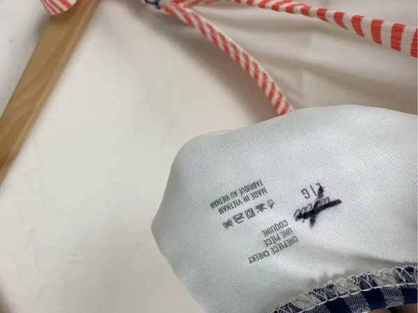 Aerie Scoop Gingham Striped Seersucker Cheeky One Piece Bathing Suit - Image 5