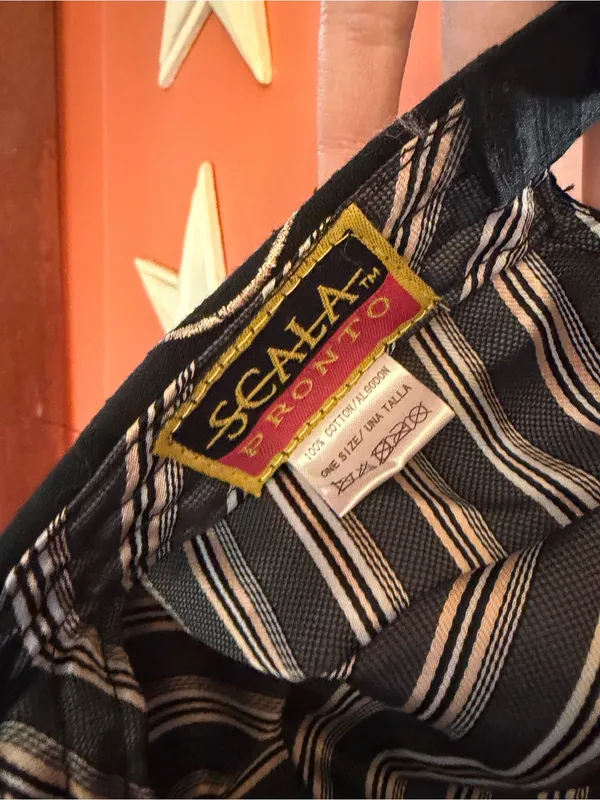 Vintage SCALA PRONTO Y2K hat Black - Image 8
