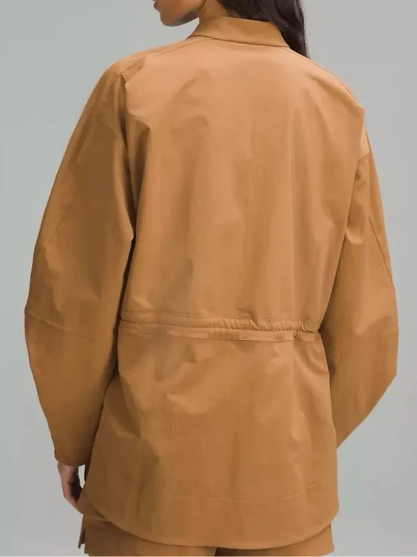 Lululemon Cinch-Waist Shirt Jacket Size Large - Image 2