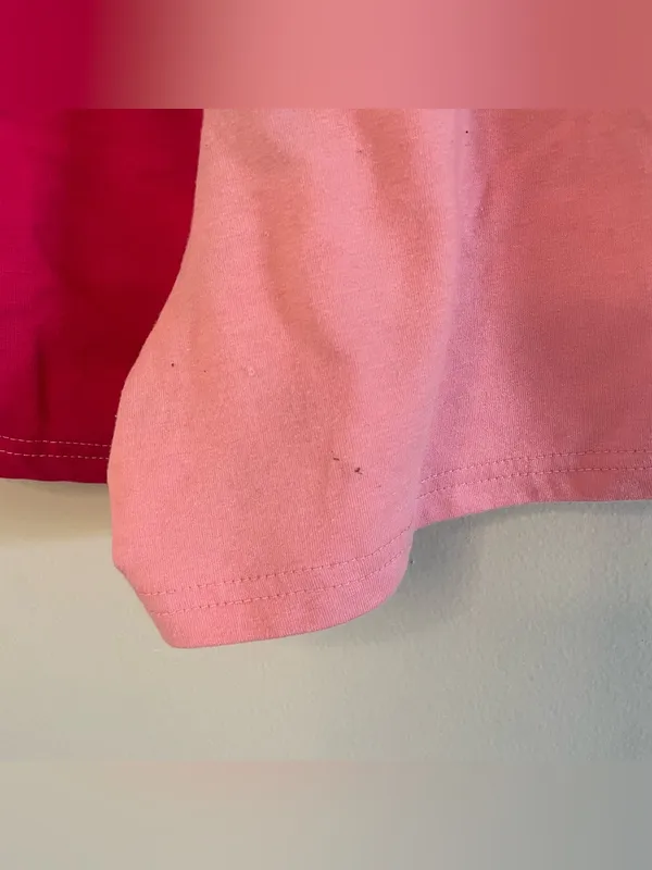 SHEIN Colorblock Cami Top & Shorts, White/Pink, Size S, EUC - Image 10