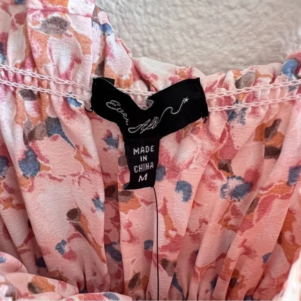 NWT Ever After Blush Floral‎ Pattern Dress Bows Fairy Coquette Girl - Image 9