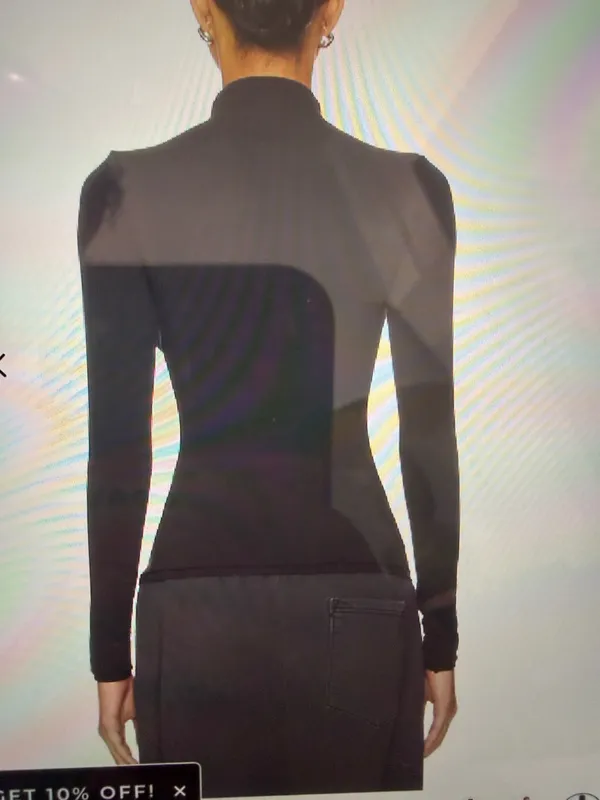Skims fits everybody turtleneck top  small - Image 11